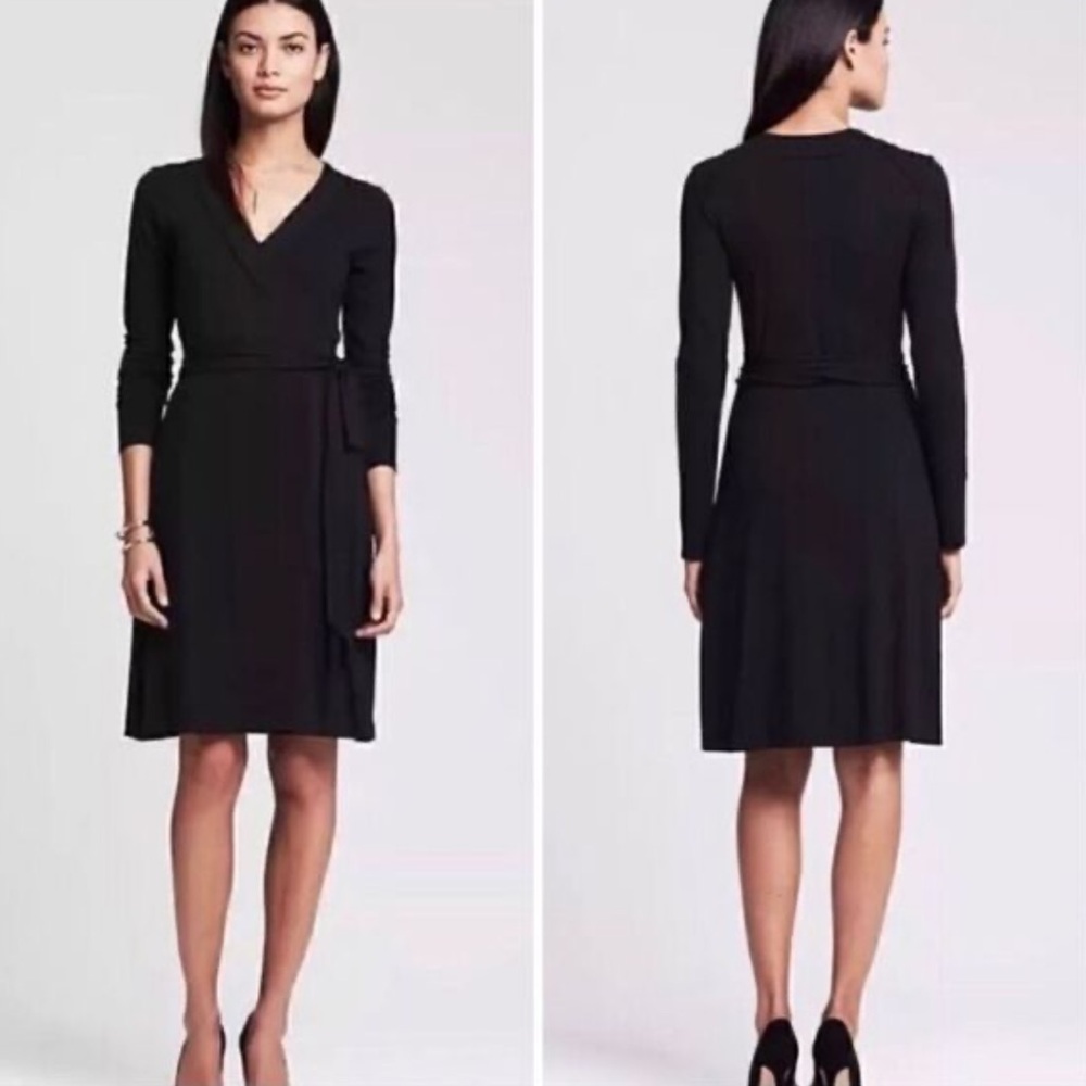 banana republic gemma wrap dress